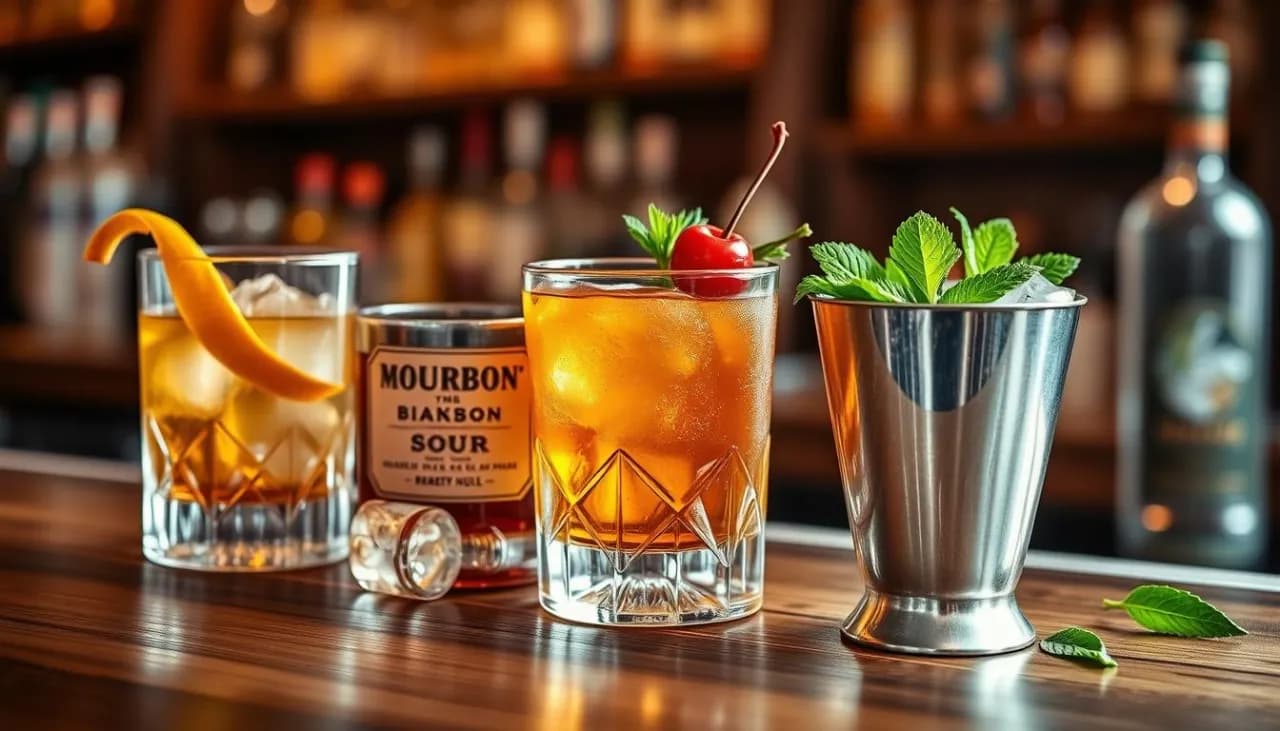 Drinki z burbonem: 4 klasyki i proste przepisy, które zrobisz w domu