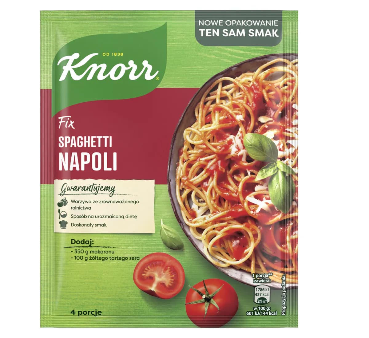 Knorr do spaghetti: Skład, przepisy i domowa alternatywa?